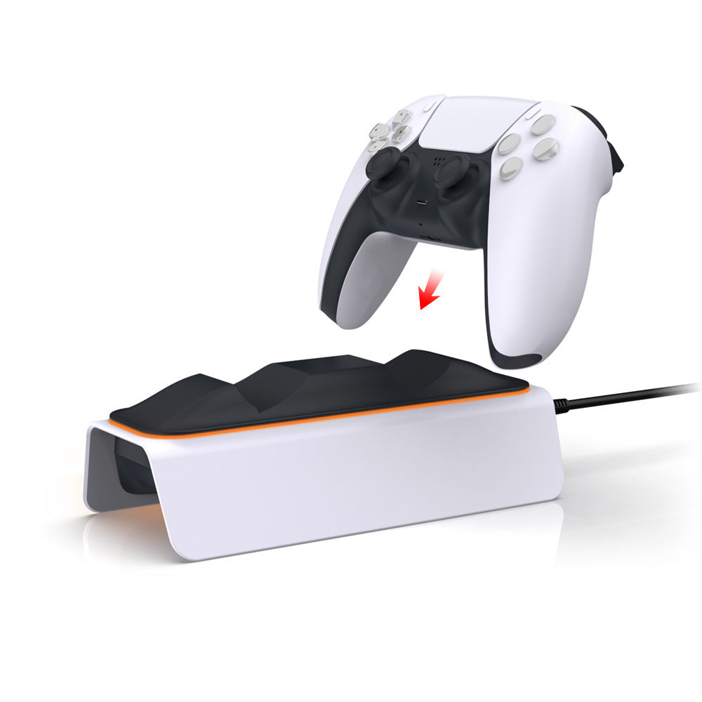 Dual charger for PS5 wireless controllers.