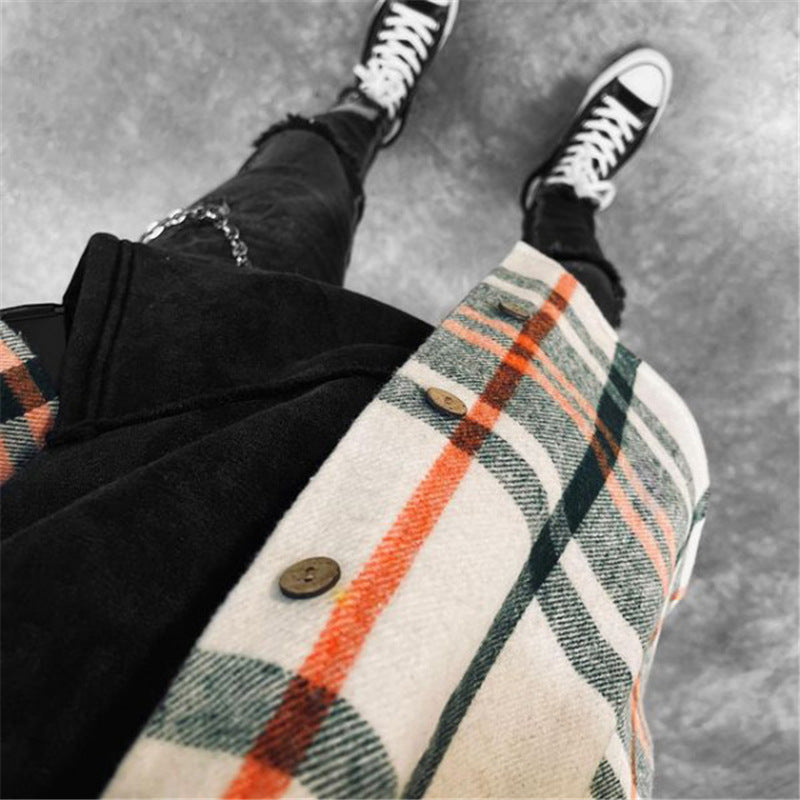 ๐ Comfort & Style for Autumn-Winter โ The Thick Plaid Shirt you need! ๐