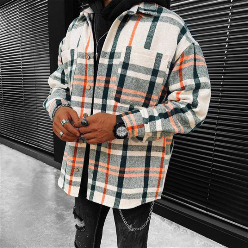 ๐ Comfort & Style for Autumn-Winter โ The Thick Plaid Shirt you need! ๐