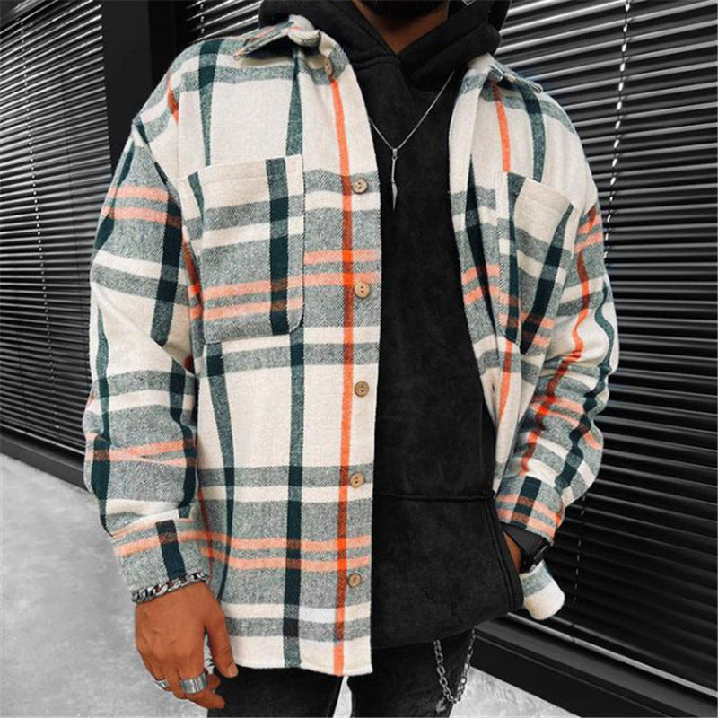 ๐ Comfort & Style for Autumn-Winter โ The Thick Plaid Shirt you need! ๐