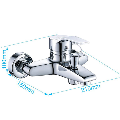 Shower Faucet Shower Set Bathtub Triple 304