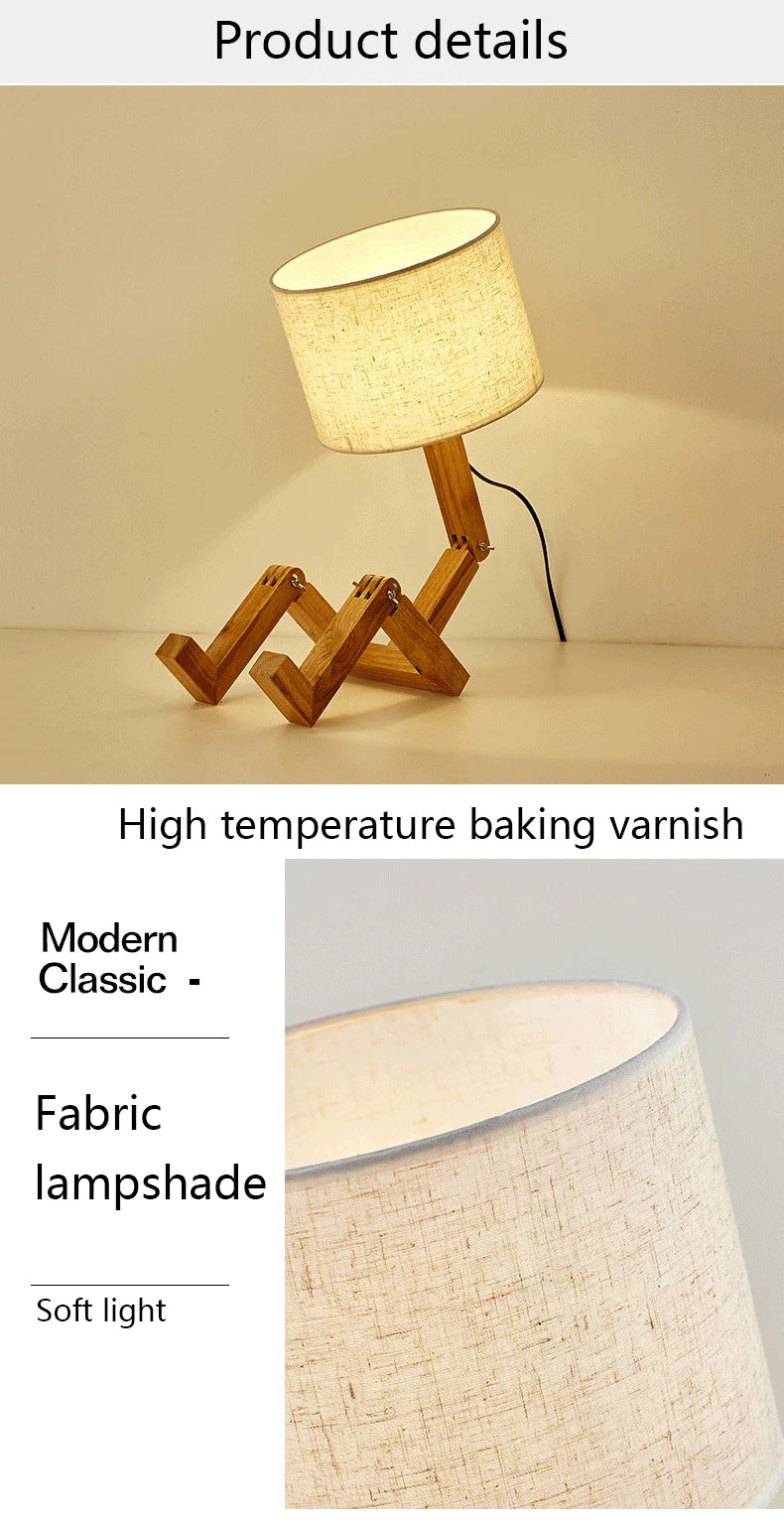 🔥 Special Hot Sale OFF 50%  Wooden Lamp 3 Colors 🔥