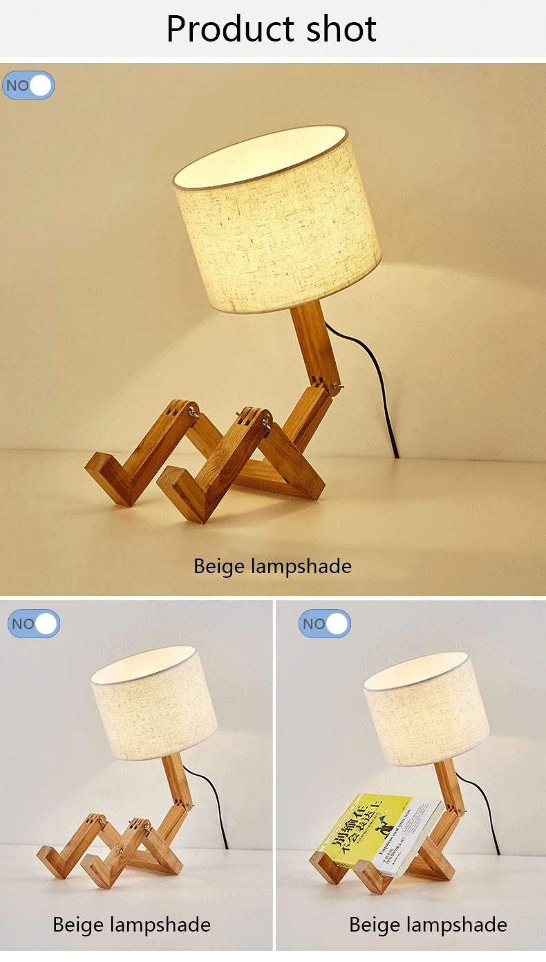 🔥 Special Hot Sale OFF 50%  Wooden Lamp 3 Colors 🔥