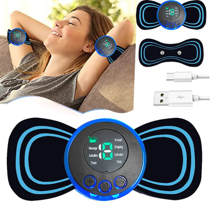 EMS Foot Massager Pad Portable Electric Muscle Stimulation Massage Mat Improve Blood Circulation Relief Pain Relax Feet